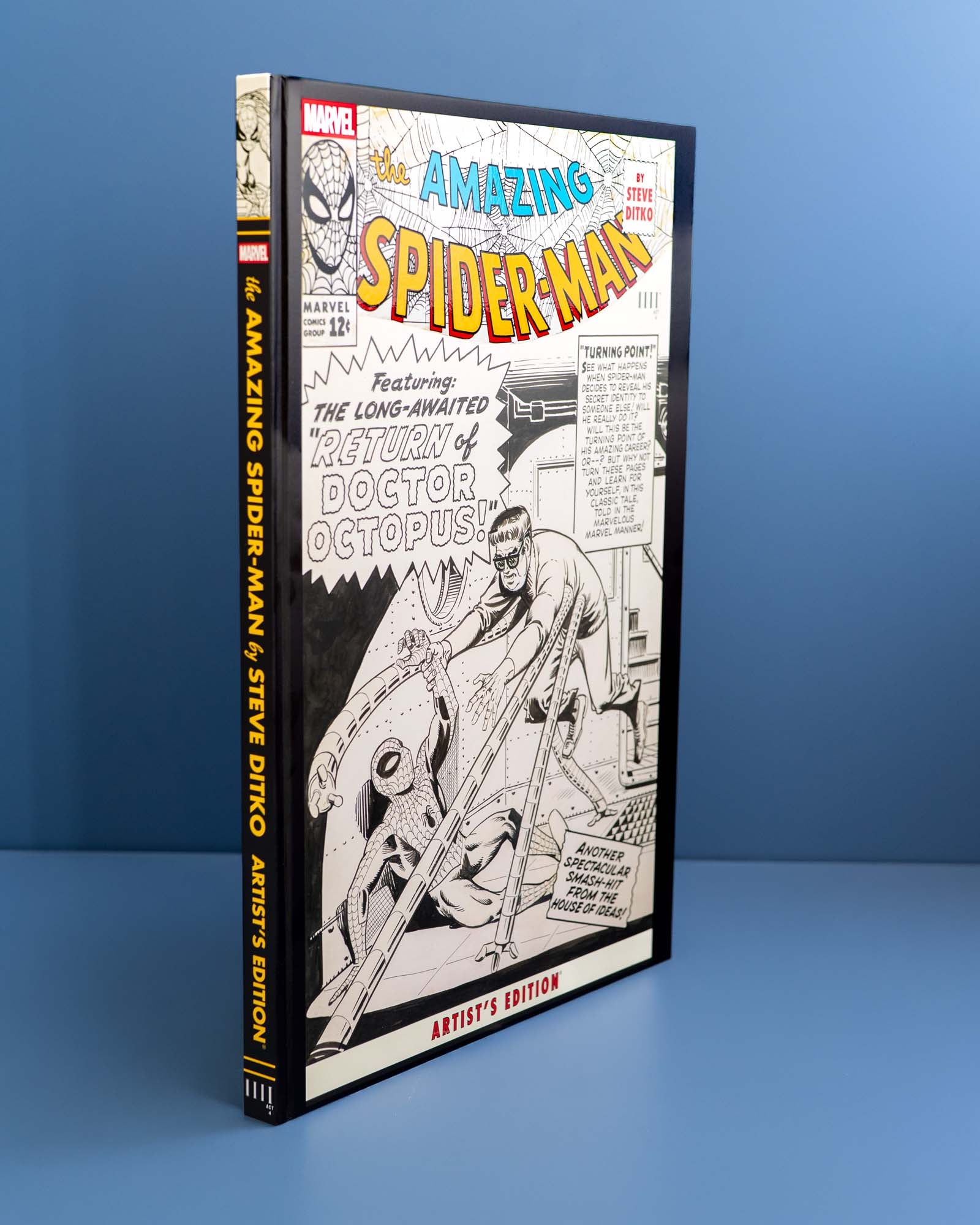 Amazing_Spider-Man_By_Steve_Ditko_Artists_Edition_HC_Walt_s_Comic_Shop_Exclusive_Cover_Amazing_Spider-Man_11__9781534331662