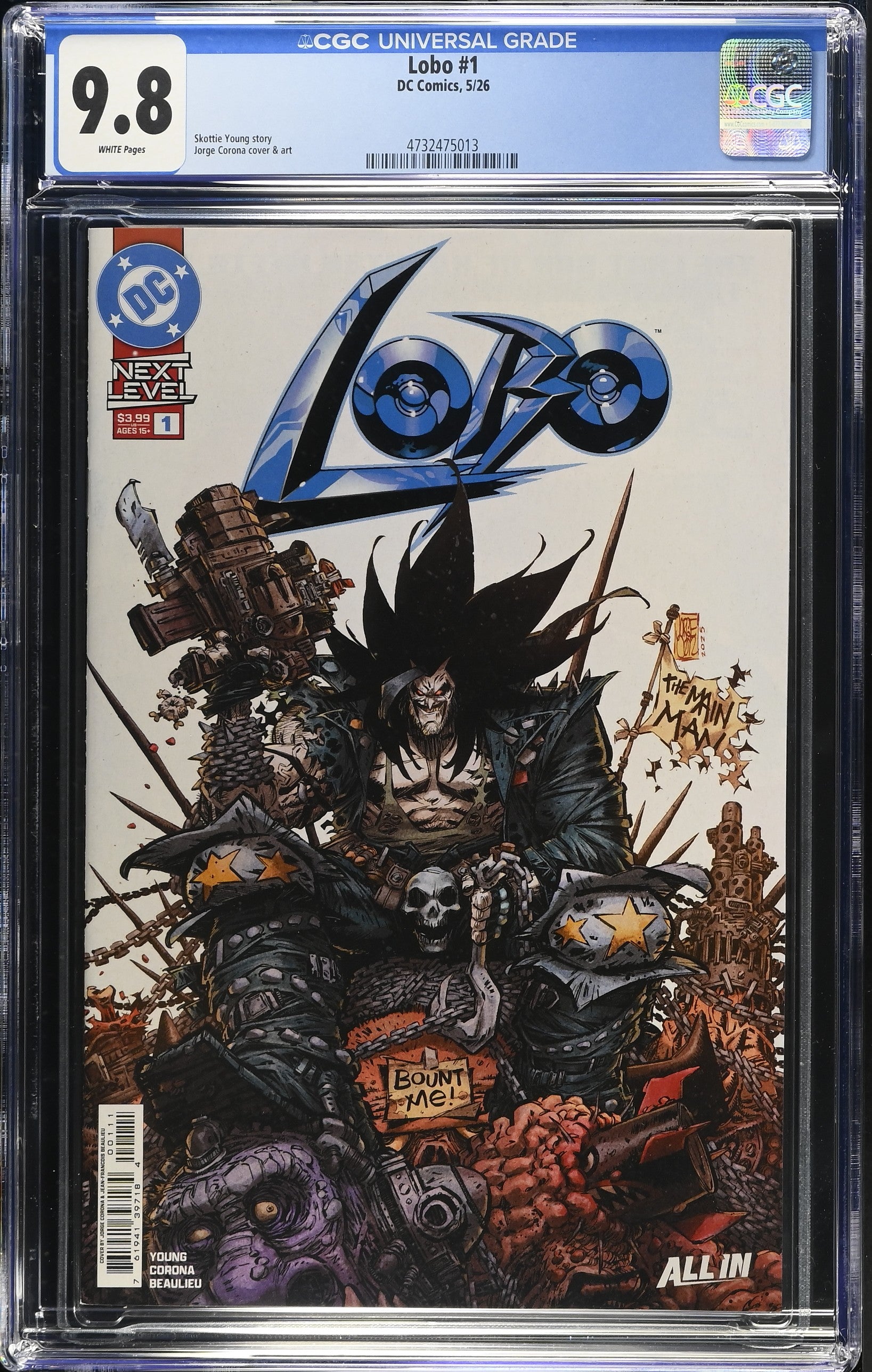 Lobo #1 CGC 9.8