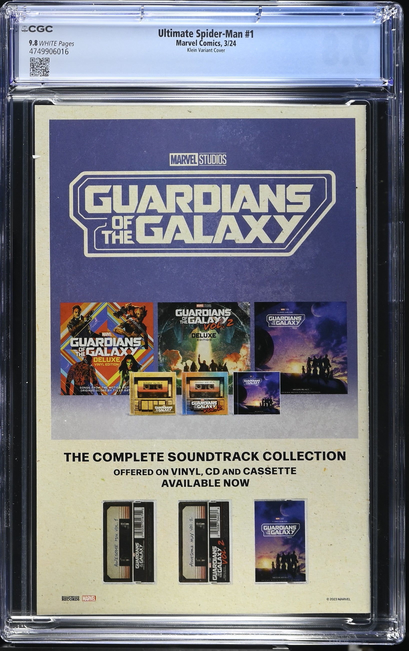 Ultimate Spider-Man #1 Nic Klein Variant CGC 9.8