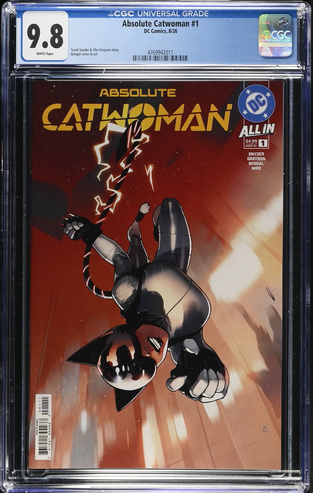 Absolute Catwoman #1 Cover A CGC 9.8