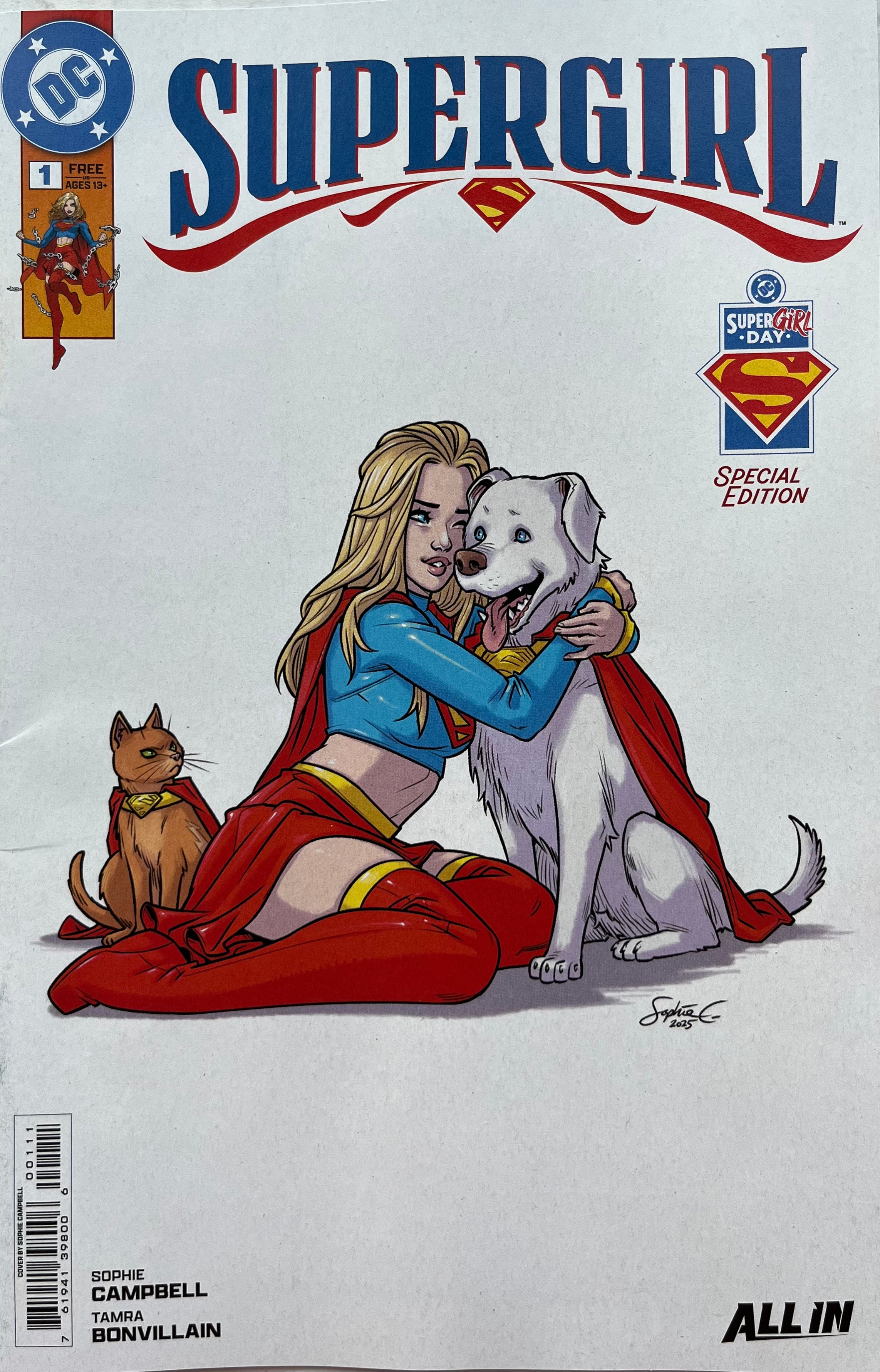 Freebie - Supergirl #1 Superman Day 2026 Edition
