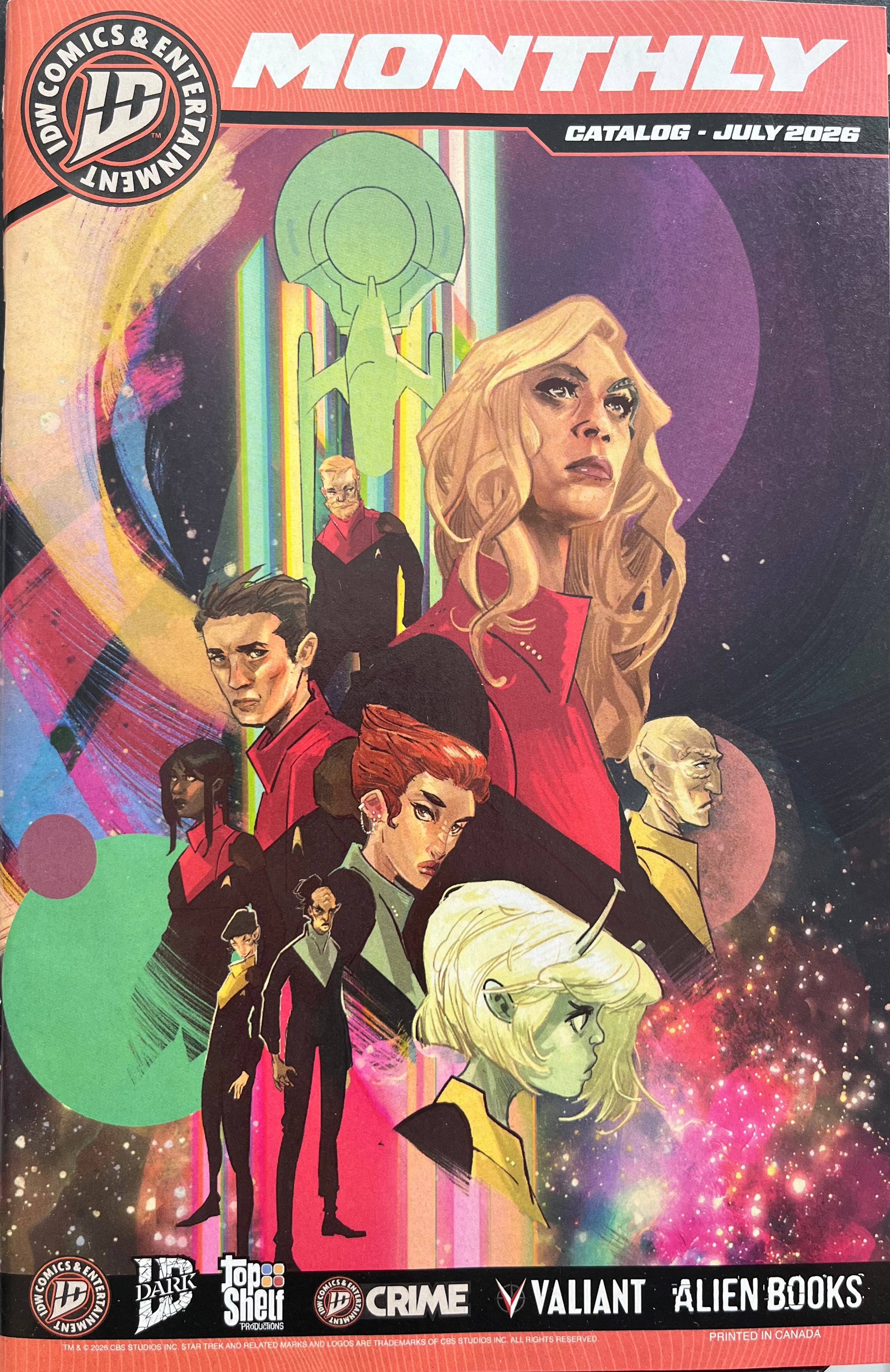 Freebie - IDW Monthly Title Catalog July 2026