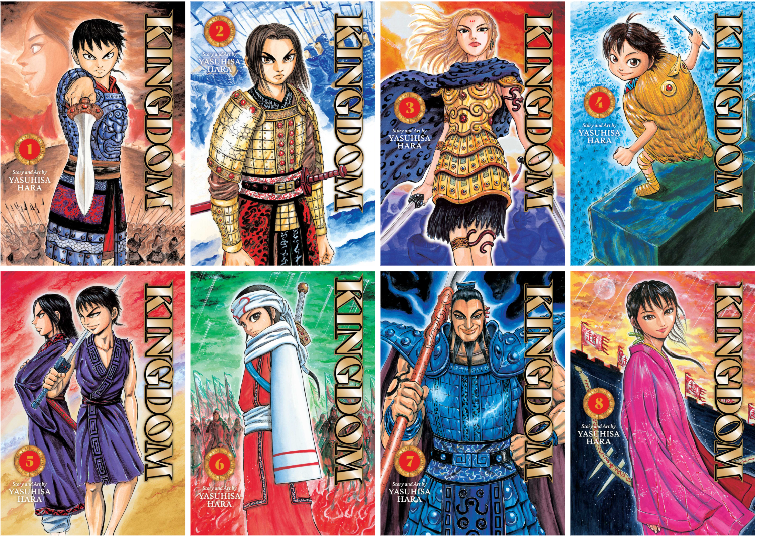 Kingdom Bundle Volumes 1-8