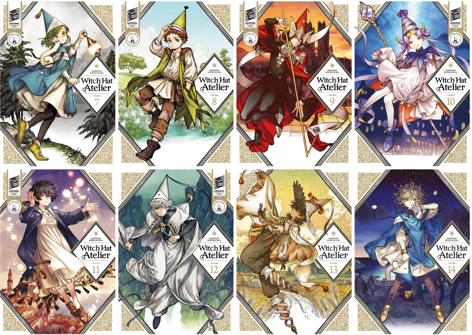 Witch Hat Atelier Bundle Volumes 7-14