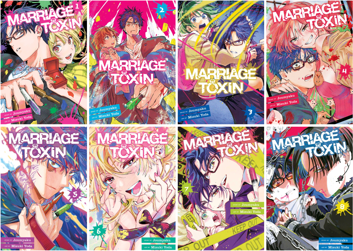 Marriage Toxin Bundle Volumes 1-8