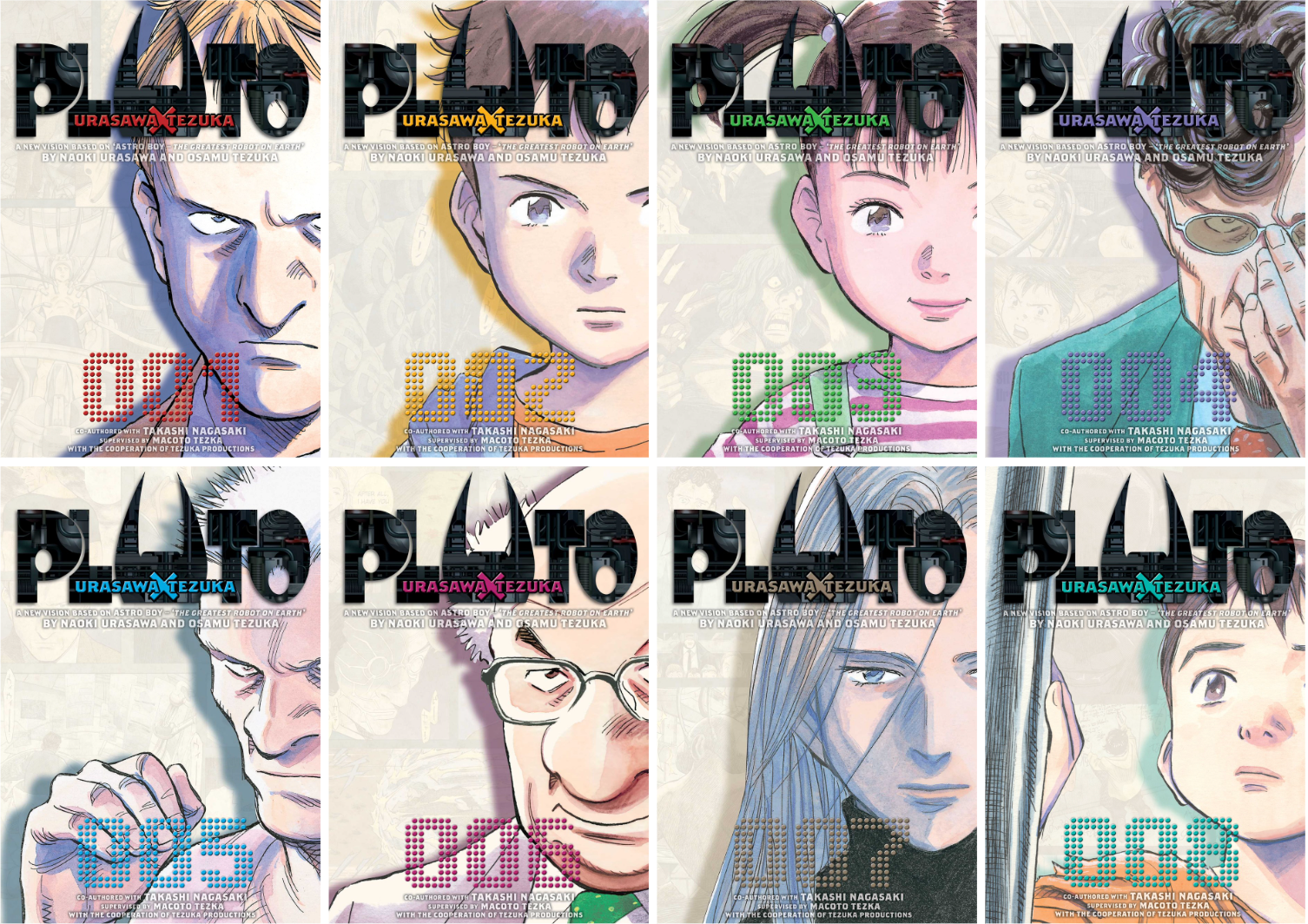 Pluto Bundle Volumes 1-8 (Complete)