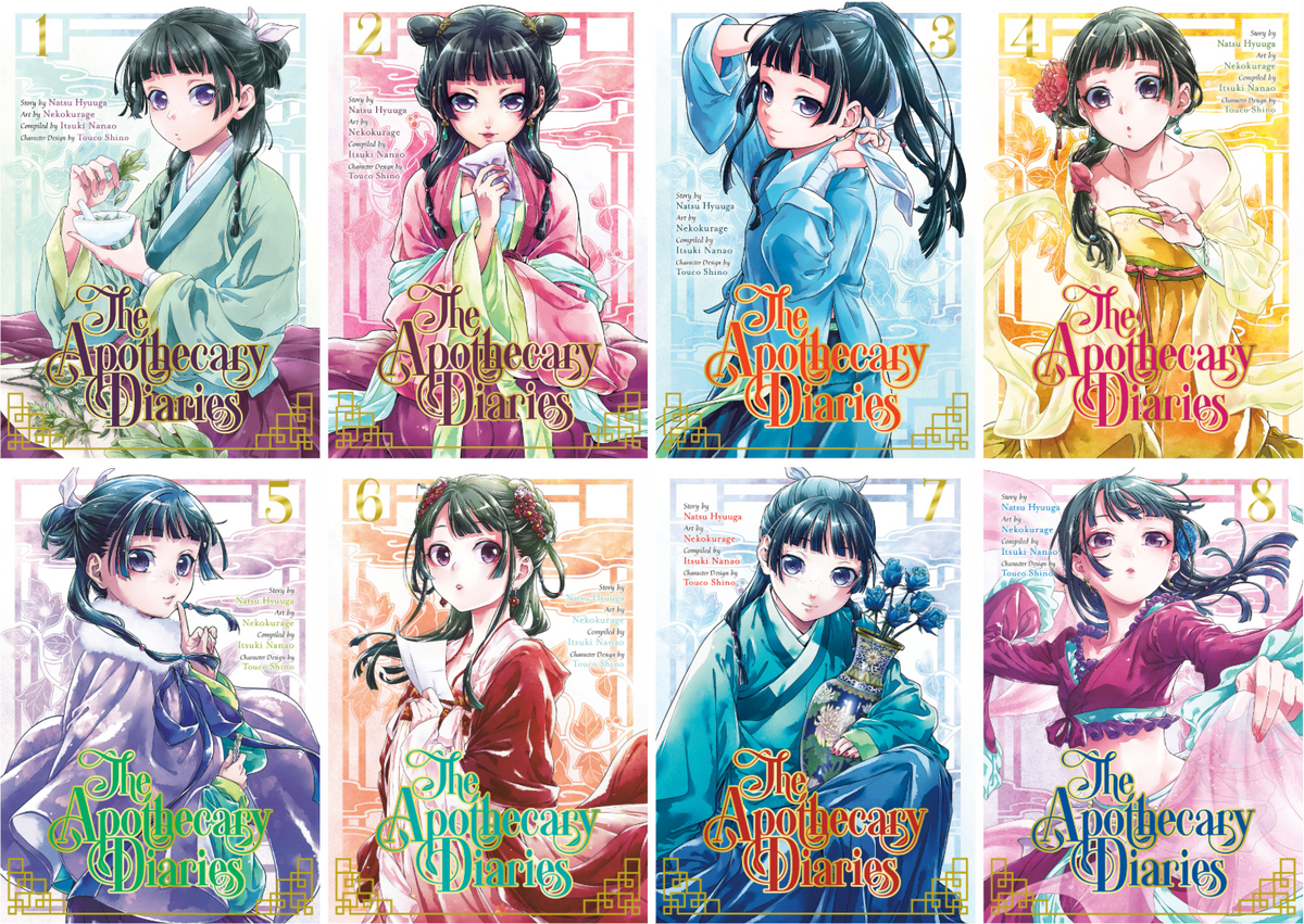 The Apothecary Diaries (Manga) Bundle Volumes 1-8