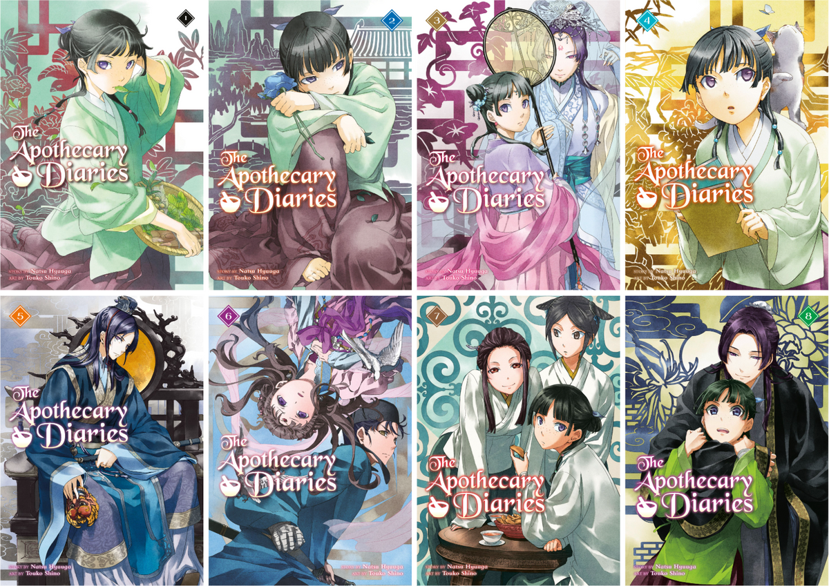 The Apothecary Diaries (Light Novel) Bundle Volumes 1-8