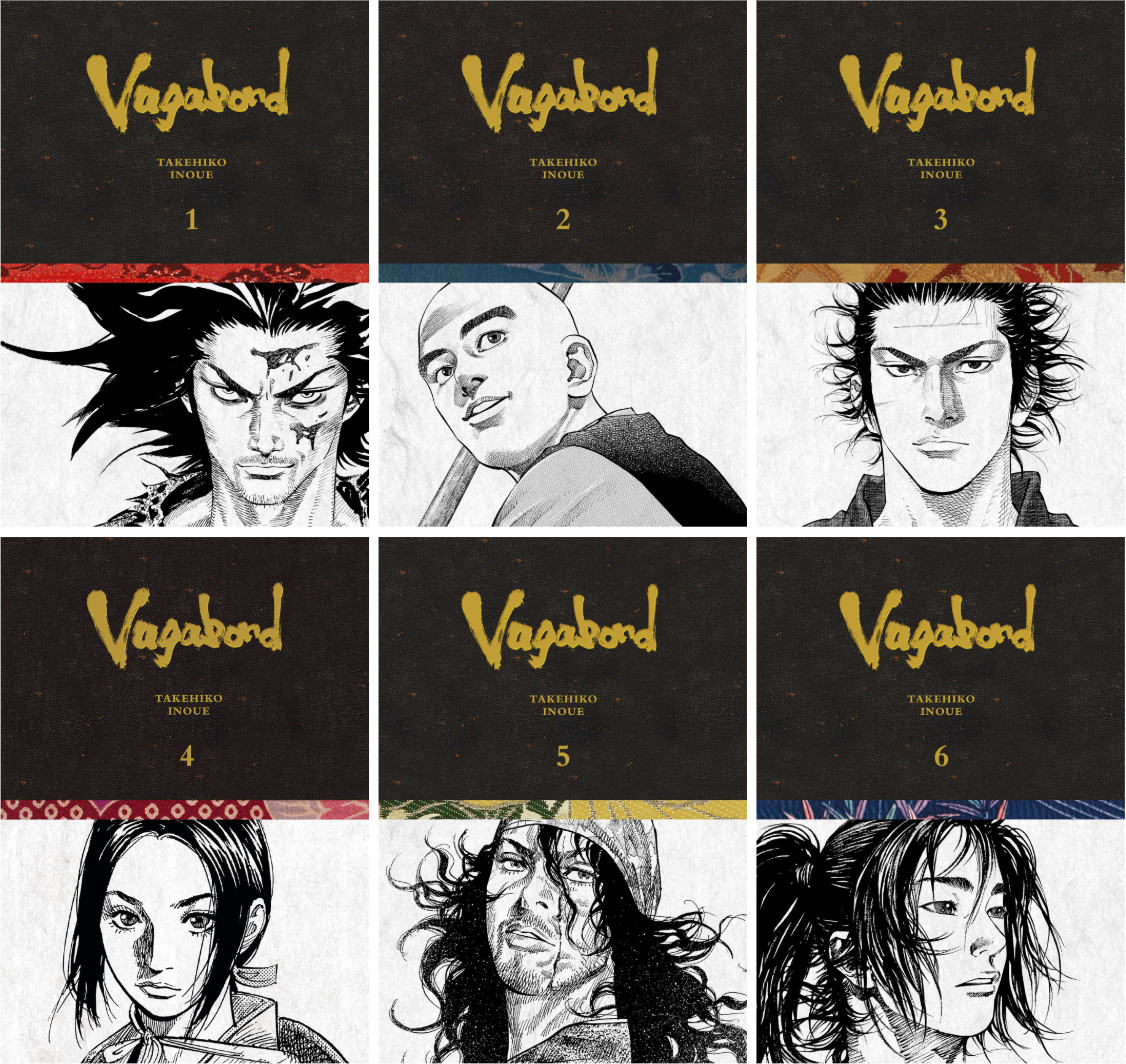 Vagabond Definitive Edition HC Bundle Volumes 1-6