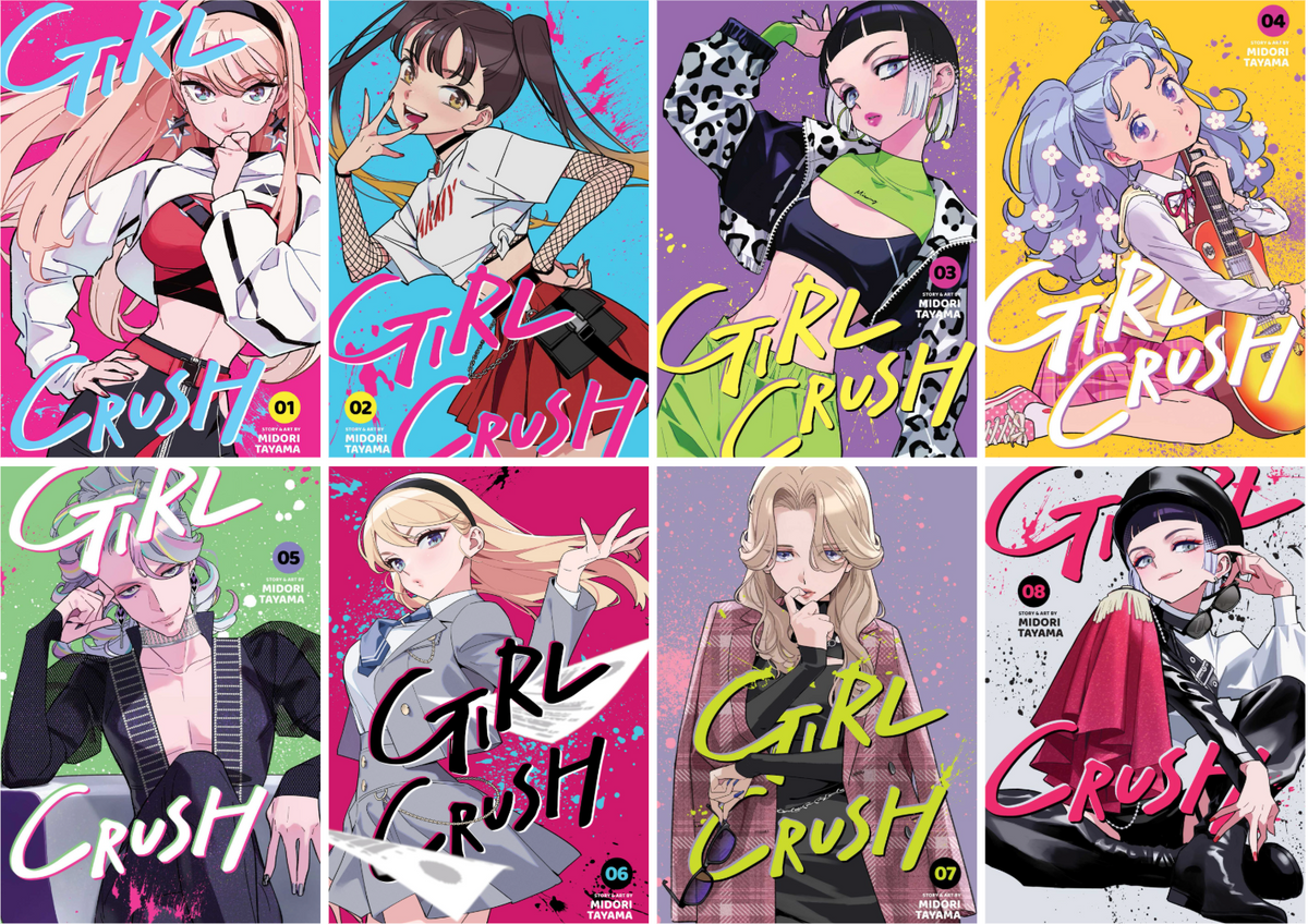 Girl Crush Bundle Volume 1-8