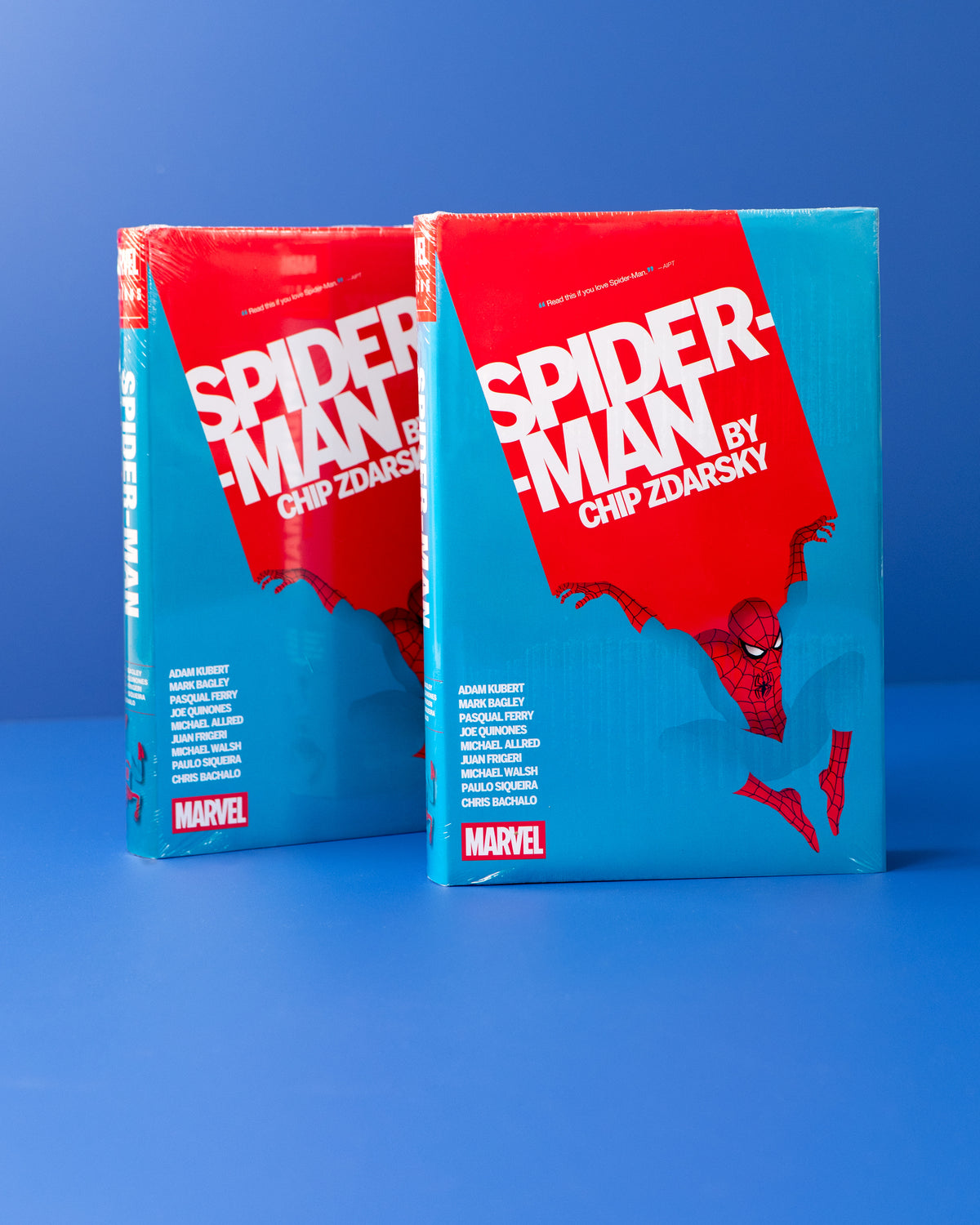 Spider-Man_By_Chip_Zdarsky_Omnibus_Chip_Zdarsky_Cover_HC_New_Printing_DM_Only__9781302969998