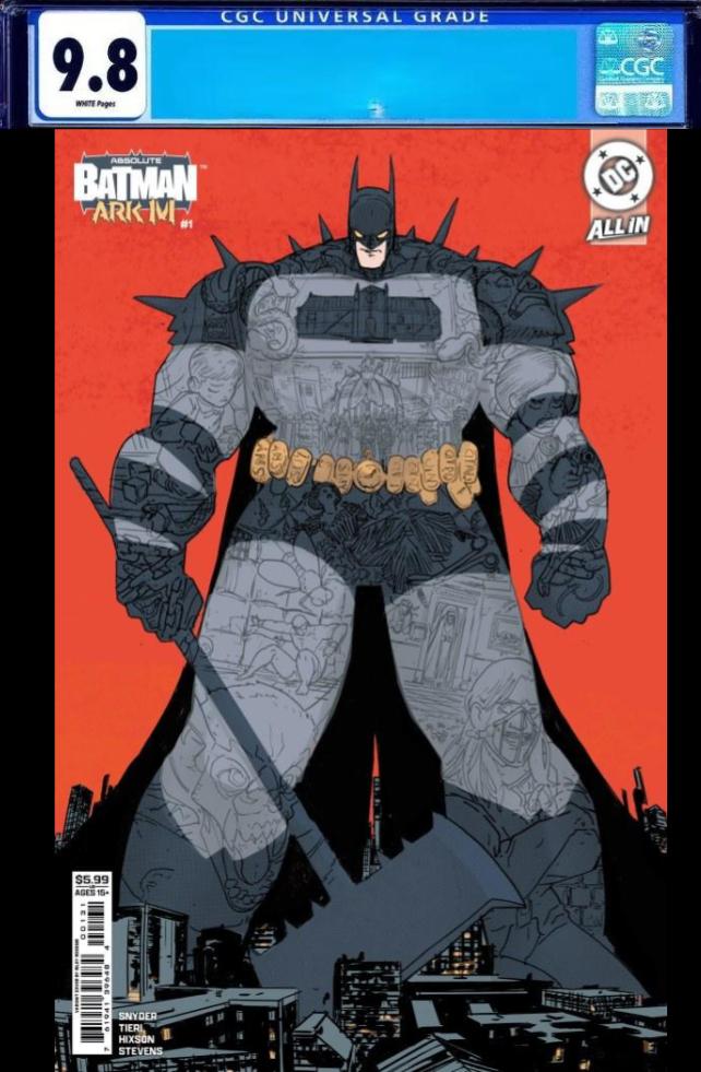 Absolute Batman: Ark M Special #1 Cover C Riley Rossmo Variant CGC 9.8 *PRE-ORDER* *one per customer*