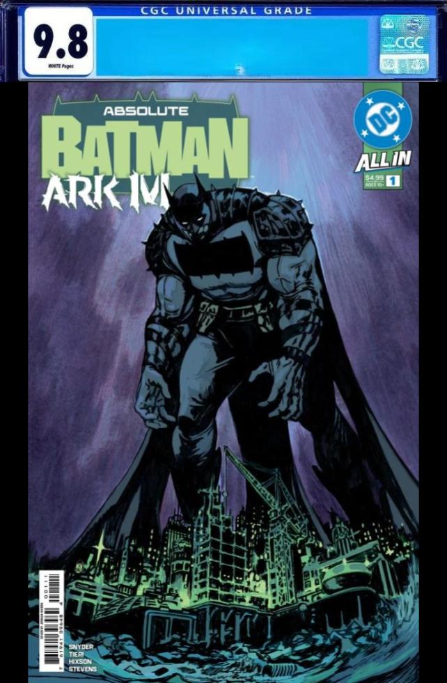 Absolute Batman: Ark M Special #1 CGC 9.8 *PRE-ORDER*