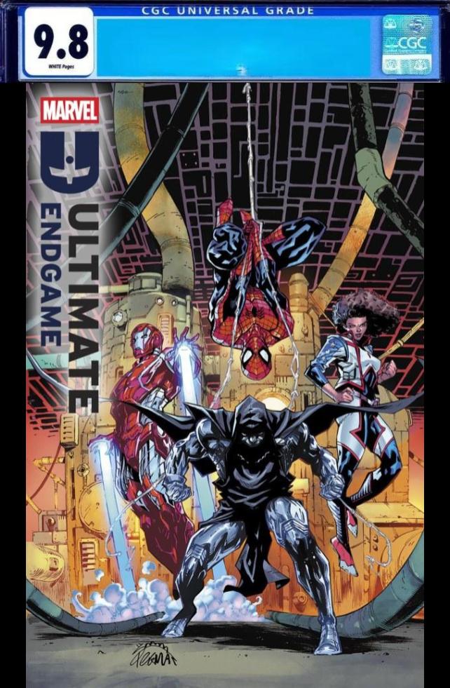 Ultimate Endgame #1 1:25 Ryan Stegman Ratio Variant CGC 9.8 *PRE-ORDER*