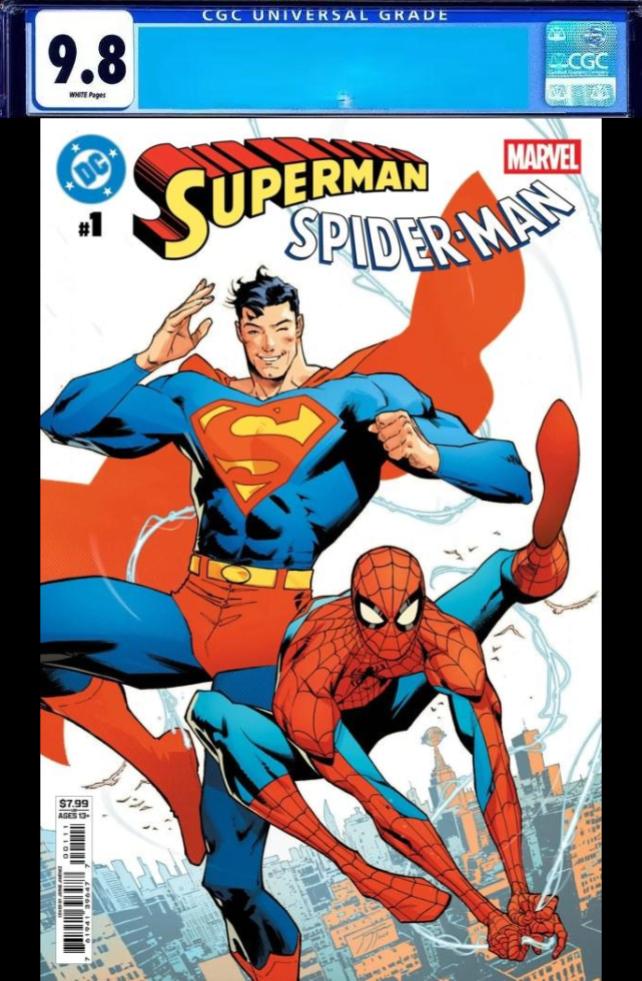 DC / Marvel: Superman / Spider-Man #1 CGC 9.8 *PRE-ORDER*