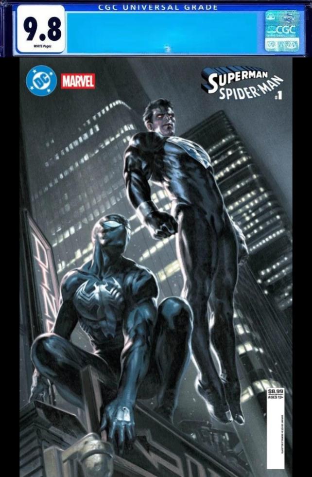 DC / Marvel: Superman / Spider-Man #1 Cover G Gabriele Dell'Otto Variant CGC 9.8 *PRE-ORDER*