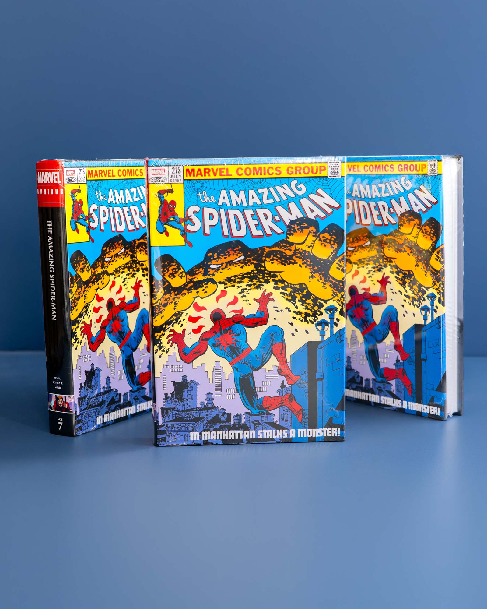 The_Amazing_Spider-Man_Omnibus_Vol._7_Frank_Miller_Cover_HC_DM_Only__9781302968250