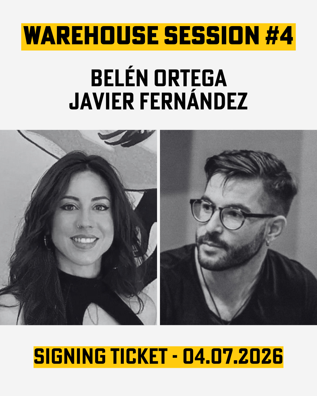 Ticket: Signing with Belén Ortega & Javier Fernández · Berlin, 04.07.2026