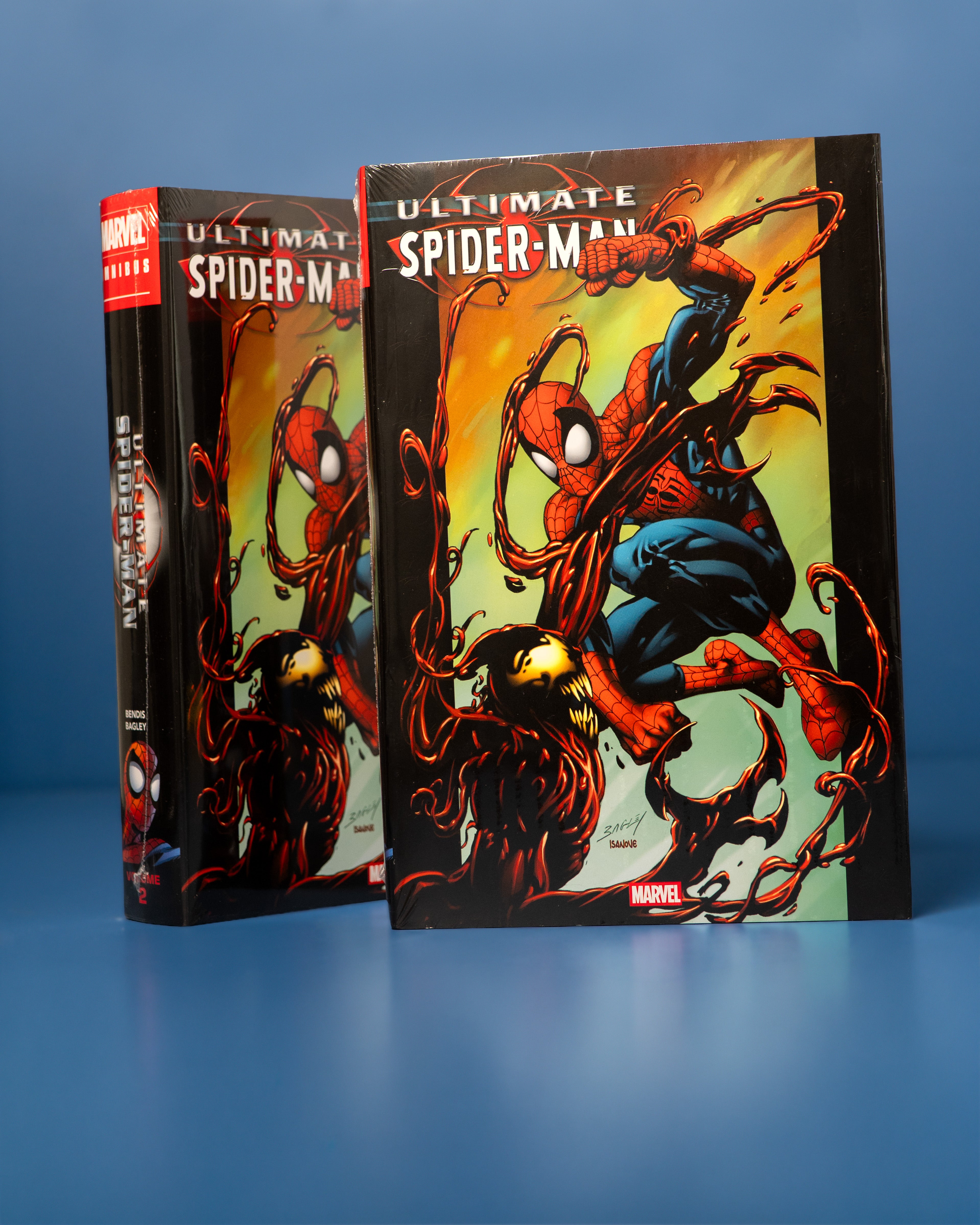 Ultimate_Spider-Man_Omnibus_Vol._2_Mark_Bagley_Carnage_Cover_HC_New_Printing_DM_Only__9781302970666