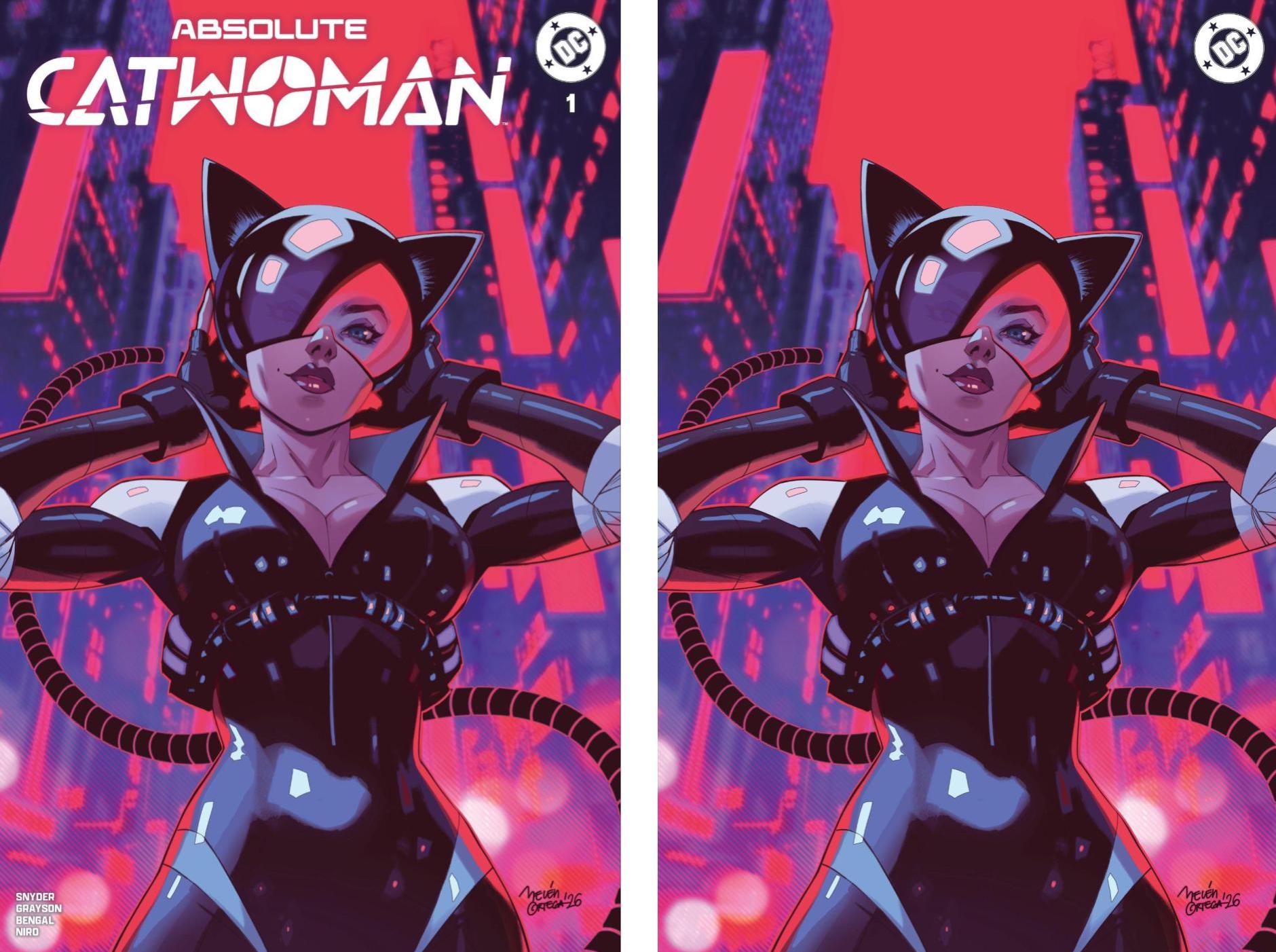Absolute Catwoman #1 WCS/KC Exclusive Belen Ortega Bundle
