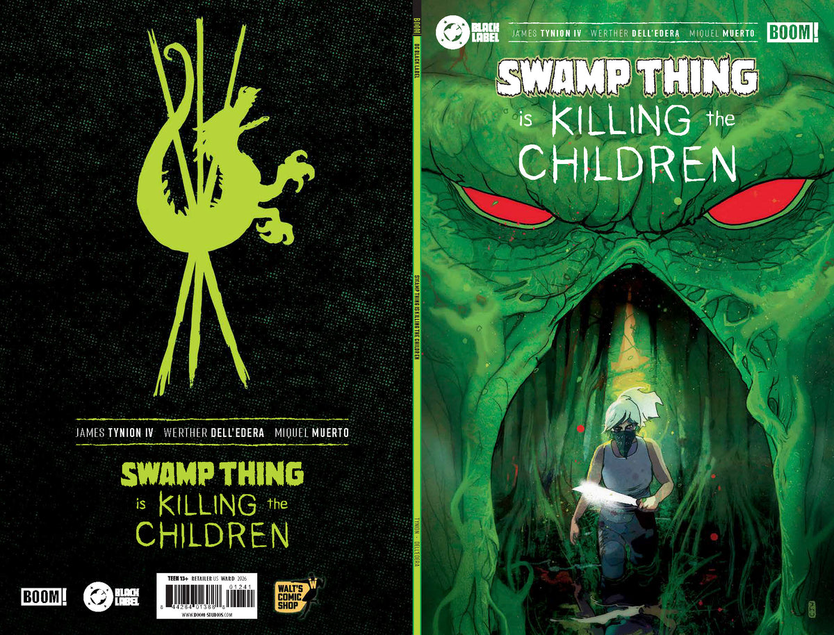 Swamp Thing Is Killing The Children #1 Walt’s Comic Shop Exclusive Regular Cover SIGNED by Christian Ward *PRE-ORDER*