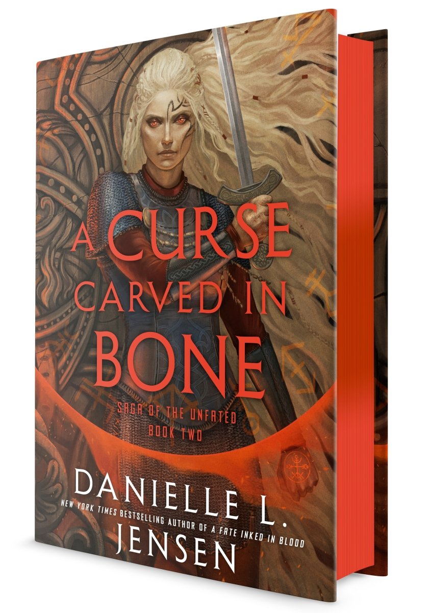 A Curse Carved In Bone by Danielle L. Jensen (Novel) HC - Walt's Comic Shop