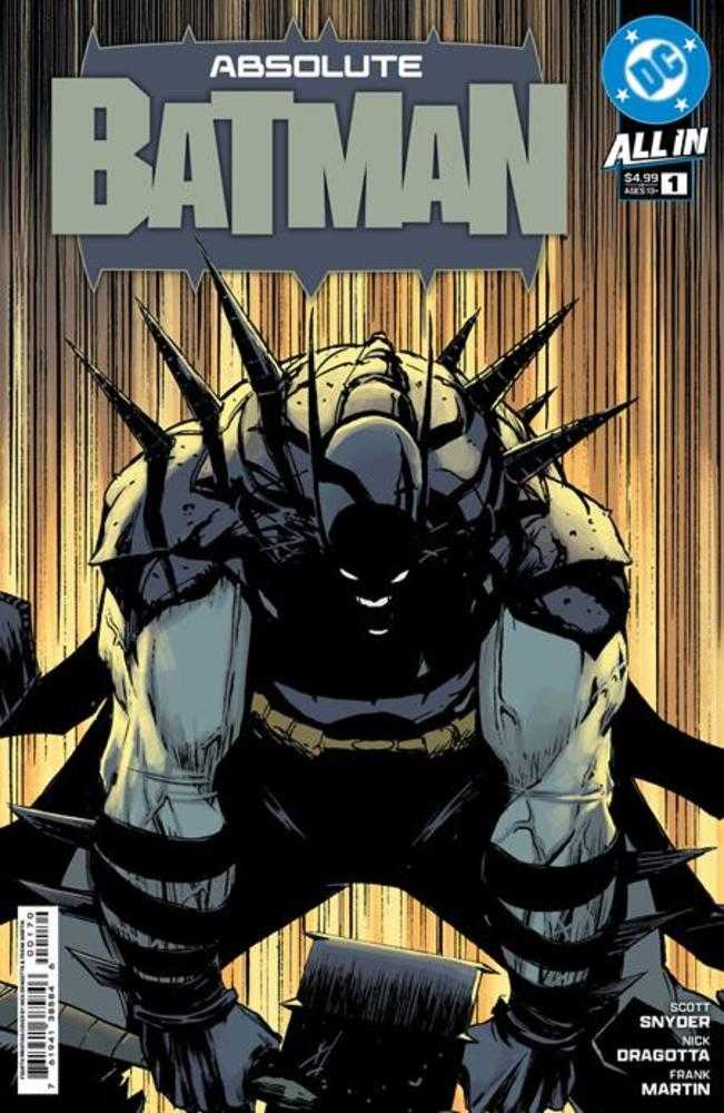 Absolute Batman #1 4th Print Cover A Nick Dragotta - Walt's Comic Absolute Batman #1 4th Print Cover A Nick Dragotta - Walt's Comic