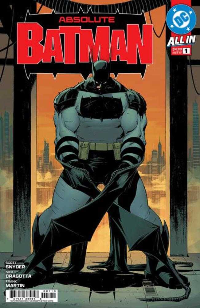 Absolute Batman 1 Tenth Printing Cover A Nick Dragotta - Walt's Comic Shop