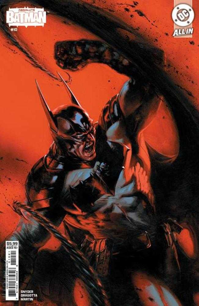 Absolute Batman 10 Cover B Gabriele Dell Otto Card Stock Variant - Walt's Comic Shop