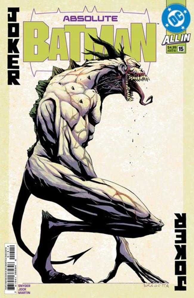 Absolute Batman 15 4th Print Cover A Nick Dragotta - Walt's Comic Shop