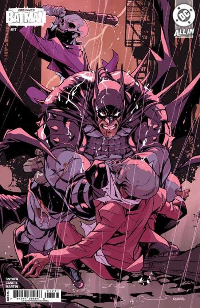 Absolute Batman 17 Cover E Karl Kerschl Card Stock 1:25 Ratio Variant - Walt's Comic Shop