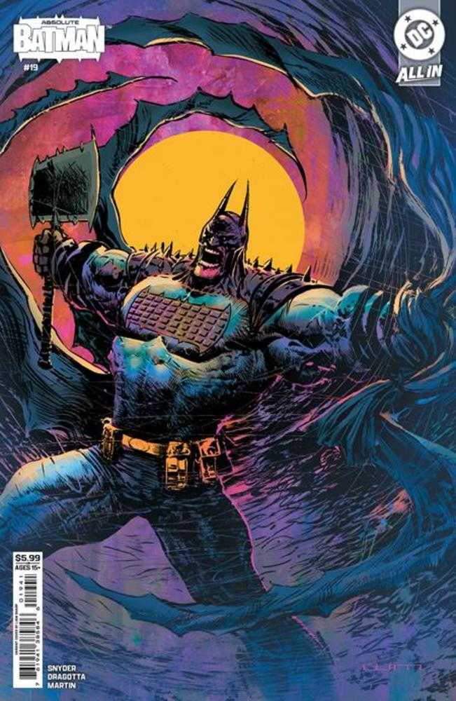 Absolute Batman 19 Cover D Liam Sharp Card Stock Variant *one copy per customer* - Walt's Comic Shop