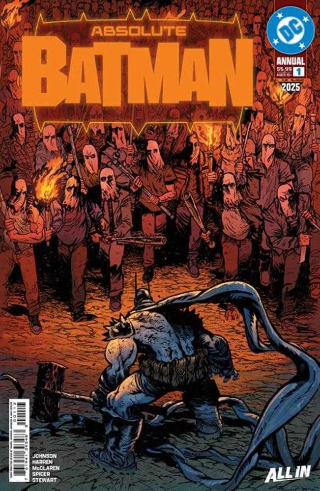 Absolute Batman 2025 Annual 1 (One Shot) 3rd Print Cover A Daniel Warren Johnson - Walt's Comic Shop