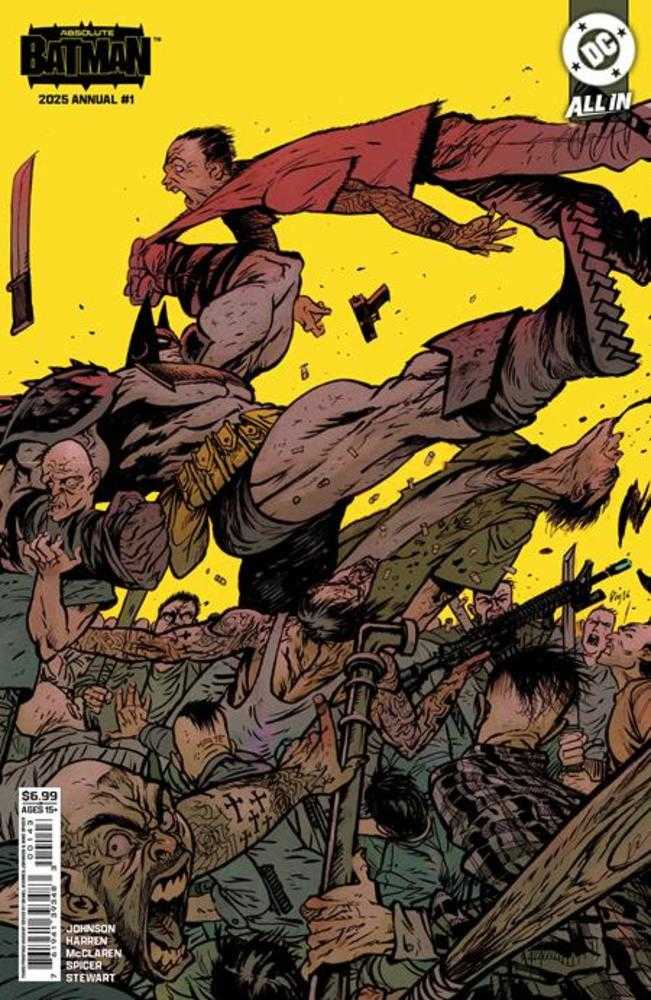 Absolute Batman 2025 Annual 1 (One Shot) 3rd Print Cover C Daniel Warren Johnson Card Stock Variant - Walt's Comic Shop