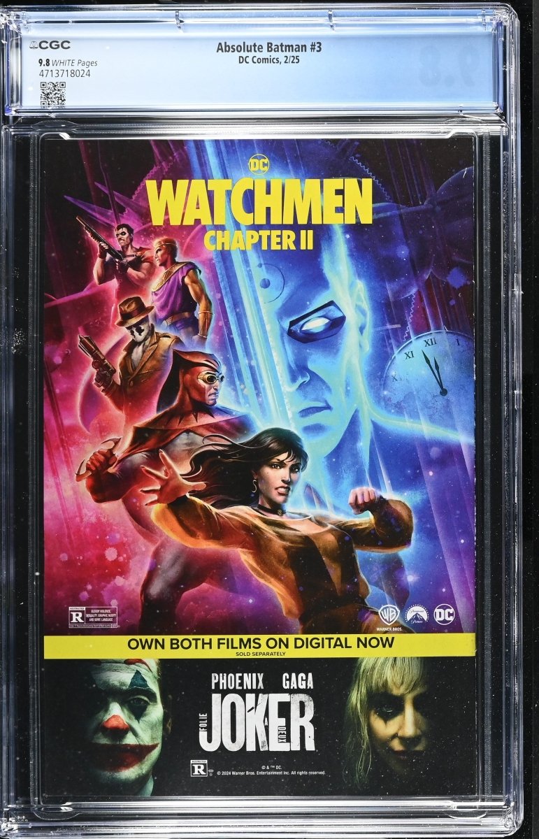 Absolute Batman 3 Cover A CGC 9.8 - Walt's Comic Shop
