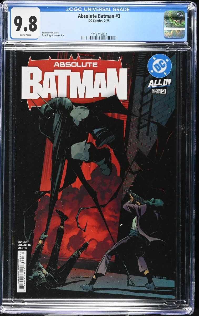 Absolute Batman 3 Cover A CGC 9.8 - Walt's Comic Shop