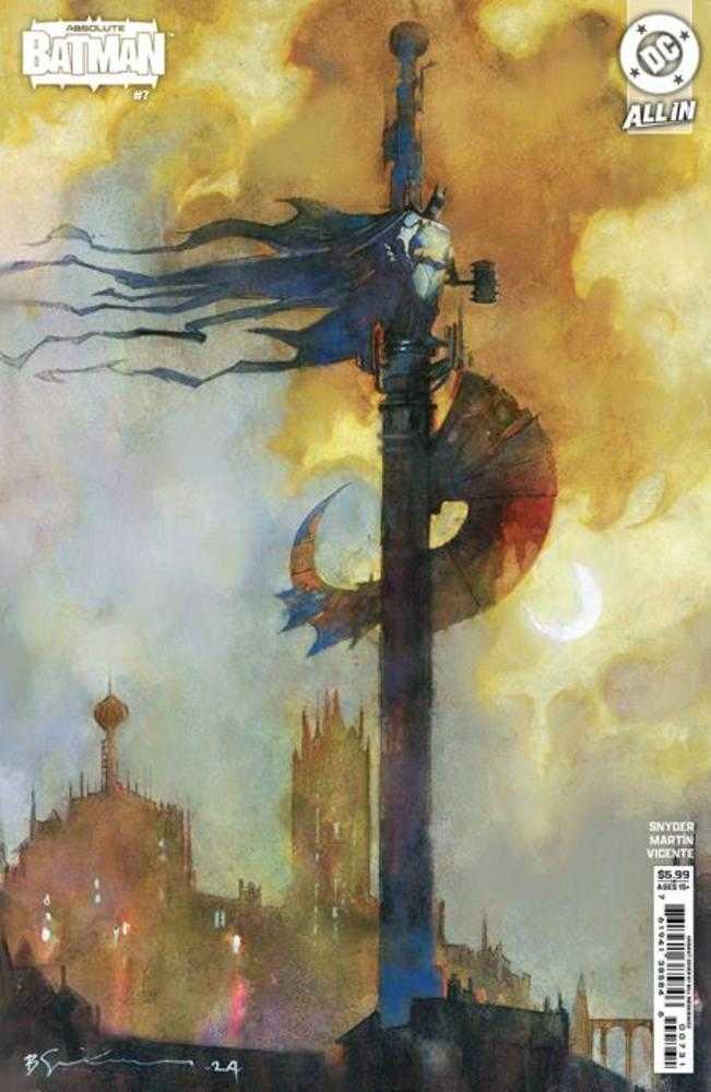 Absolute Batman #7 Cover C Bill Sienkiewicz Card Stock Variant - Walt's Comic Shop
