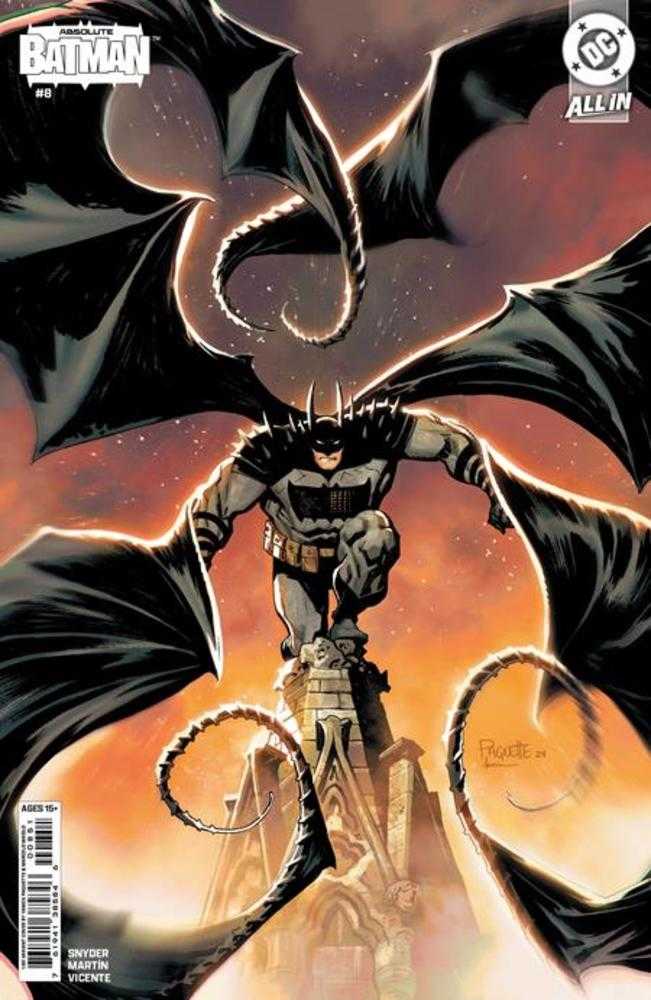 Absolute Batman 8 Cover E Yanick Paquette Card Stock 1:50 Ratio Variant - Walt's Comic Shop