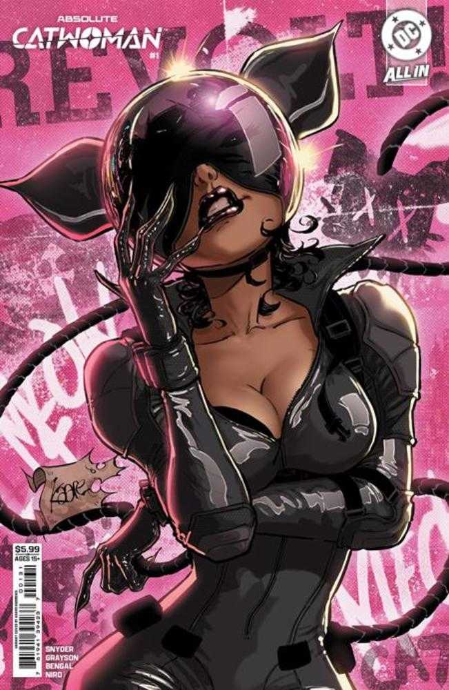 Absolute Catwoman 1 (Of 6) Cover C Kaare Andrews Card Stock Variant *one copy per customer* - Walt's Comic Shop
