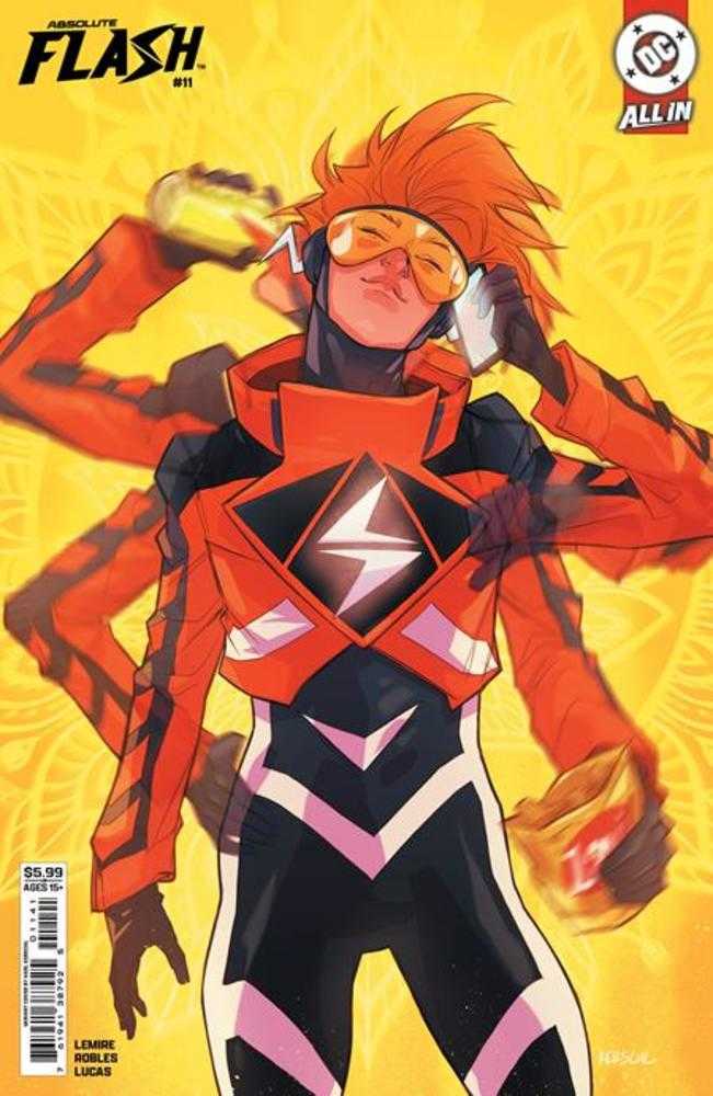 Absolute Flash 11 Cover D Karl Kerschl Card Stock Variant - Walt's Comic Shop