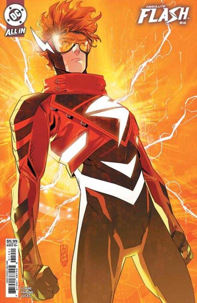 Absolute Flash 14 Cover D John Timms Card Stock Variant - Walt's Comic Shop