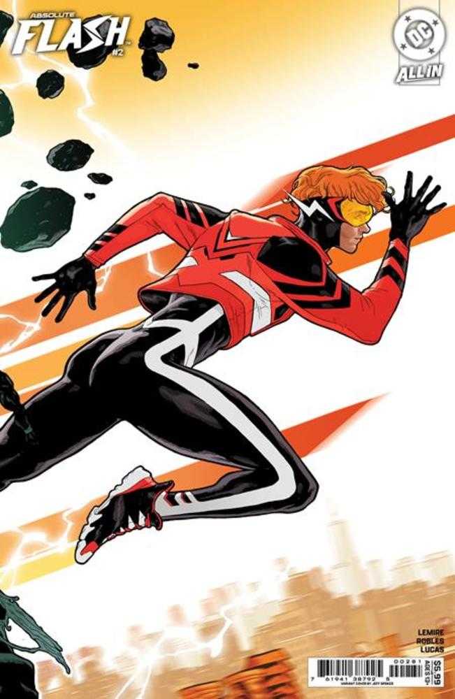 Absolute Flash #2 Cover G Jeff Spokes Connecting Card Stock Variant - Walt's Comic Shop