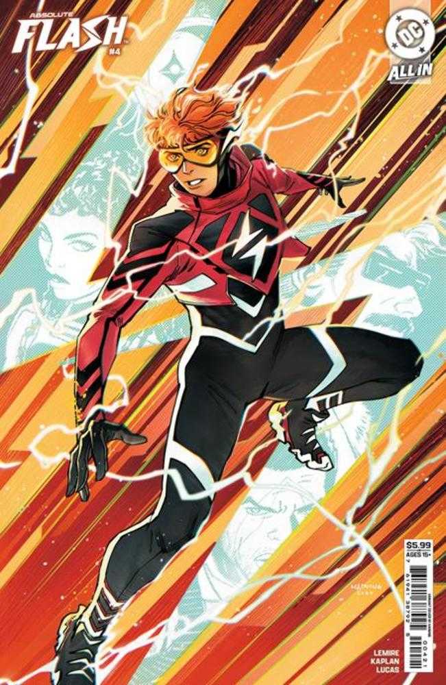 Absolute Flash 4 Cover B Haining Card Stock Variant - Walt's Comic Shop