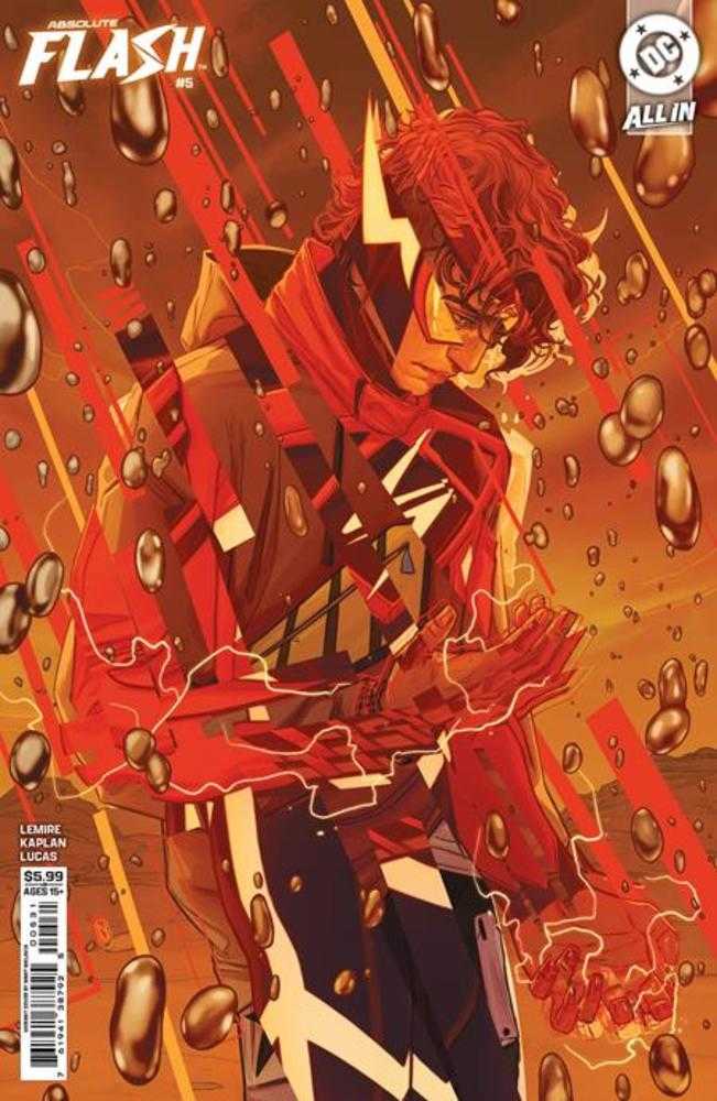Absolute Flash 5 Cover C Nimit Malavia Card Stock Variant - Walt's Comic Shop