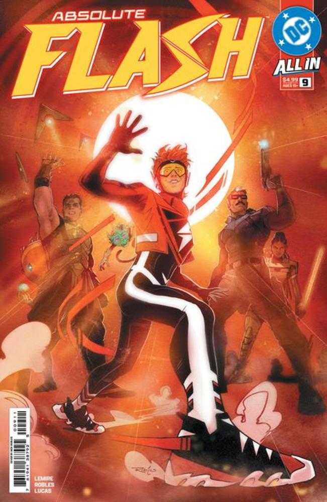 Absolute Flash 9 Cover A Nick Robles - Walt's Comic Shop