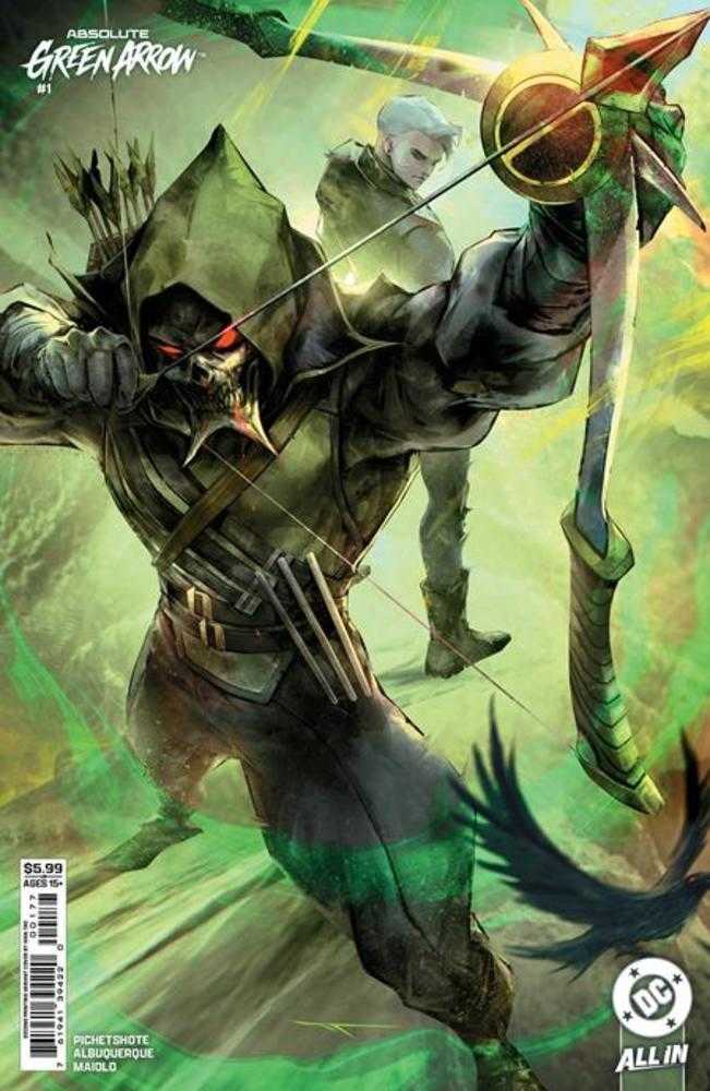 Absolute Green Arrow 1 (Of 6) 2nd Print Cover B Ivan Tao Card Stock Variant - Walt's Comic Shop