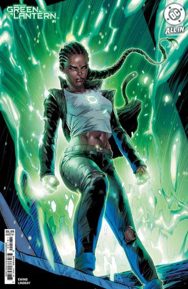 Absolute Green Lantern #1 Cover E Ryan Benjamin Card Stock Variant - Walt's Comic Shop
