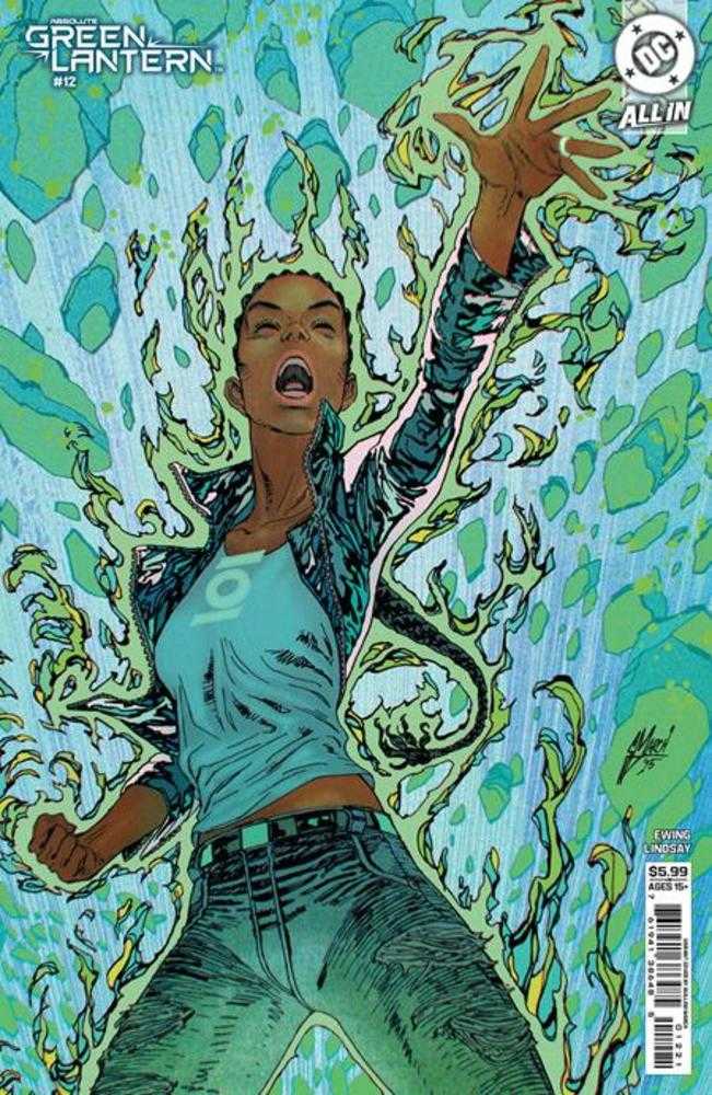 Absolute Green Lantern 12 Cover B Guillem March Card Stock Variant - Walt's Comic Shop