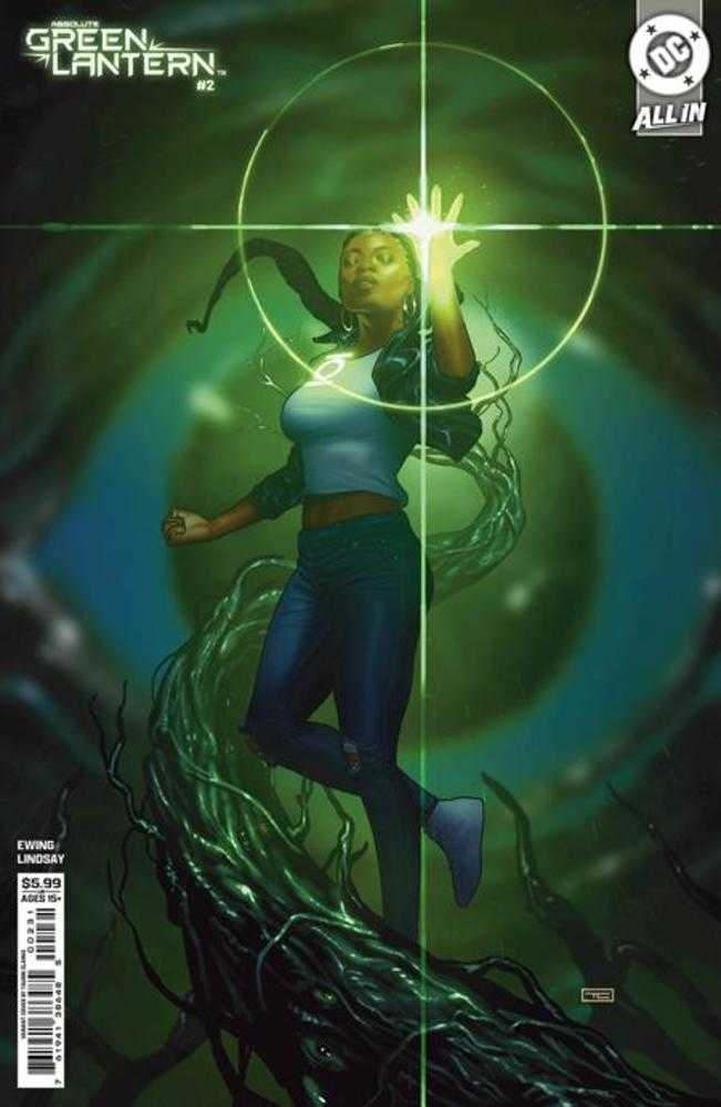 Absolute Green Lantern 2 Cover C Taurin Clarke Card Stock Variant - Walt's Comic Shop