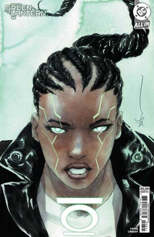 Absolute Green Lantern 8 Cover D Dustin Nguyen Card Stock Variant - Walt's Comic Shop